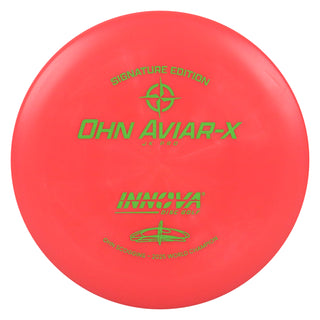 Innova Disc Golf JK Pro Ohn Scoggins Aviar-X Putter 2/3/0/2 Neon Red/Green 175 grams