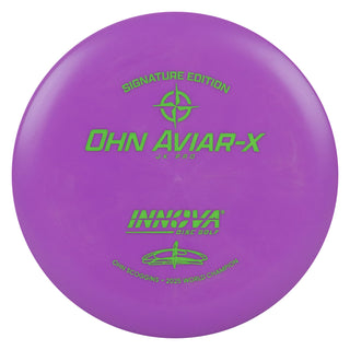 Innova Disc Golf JK Pro Ohn Scoggins Aviar-X Putter 2/3/0/2 Purple/Green 170 grams