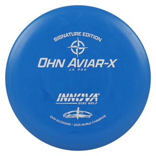 Innova Disc Golf JK Pro Ohn Scoggins Aviar-X Putter 2/3/0/2 Blue/White 175 grams