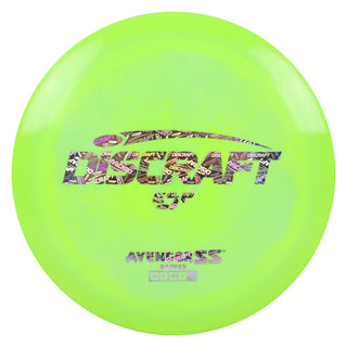 Discraft Disc Golf ESP Avenger SS Distance Driver 10/5/-3/1 Lime/Discraft Holo 170-172g