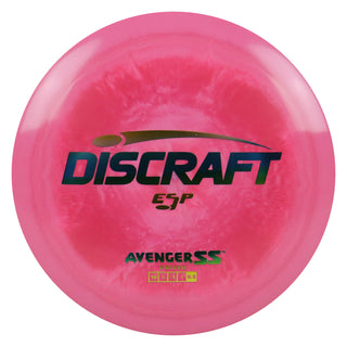 Discraft Disc Golf ESP Avenger SS Distance Driver 10/5/-3/1 Red/Blue Metallic 170-172g