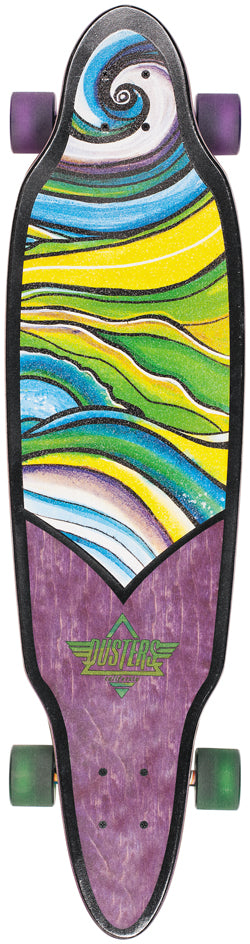 Dusters Longboard Flora 37.5" Pintail