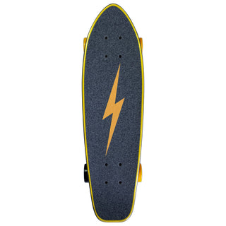 Dusters Complete Bird Bolt Cruiser Skateboard Yellow 25"