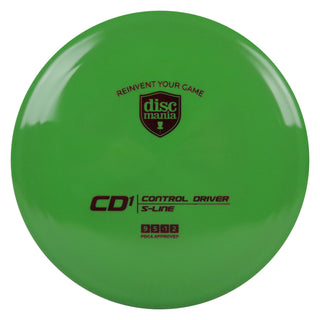 Discmania Disc Golf S-Line CD1 Control Driver 9/5/-1/2 Green/Magenta 173 grams