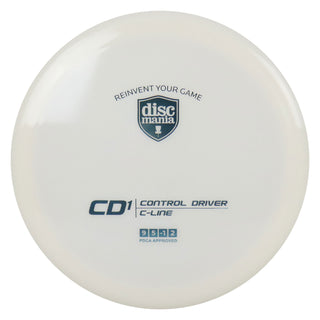 Discmania Disc Golf C-Line CD1 Control Driver 9/5/-1/2 White/Slate 173 grams