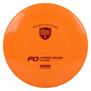 Discmania Disc Golf S-Line PD Power Driver 10/4/0/3 Orange/Red 174 grams