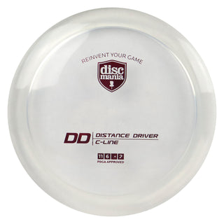 Discmania Disc Golf C-Line DD Distance Driver 11/6/-3/2 Clear/Red 174 grams