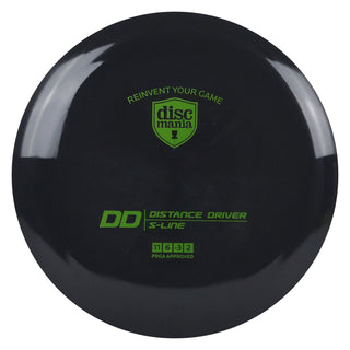 Discmania Disc Golf S-Line DD Distance Driver 11/6/-3/2 Black/Olive 173 grams