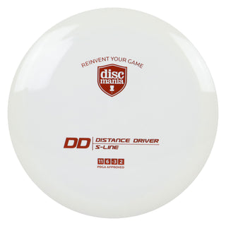 Discmania Disc Golf S-Line DD Distance Driver 11/6/-3/2 White/Orange 175 grams
