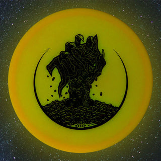 Dynamic Disc Golf Lucid Moonshine Lucid Moonshine Jury The Haunted Jury Putter 2/4/0/2 Orange 173 grams