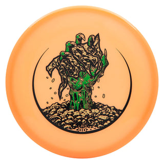 Dynamic Disc Golf Lucid Moonshine Lucid Moonshine Jury The Haunted Jury Putter 2/4/0/2 Orange 173 grams
