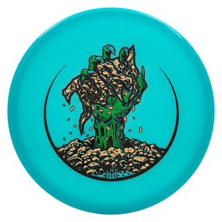 Dynamic Disc Golf Lucid Moonshine Lucid Moonshine Jury The Haunted Jury Putter 2/4/0/2 Blue 173 grams
