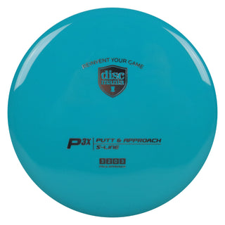 Discmania Disc Golf S-Line P3X Putter 3/2/0/3 Teal/Silver 174 grams