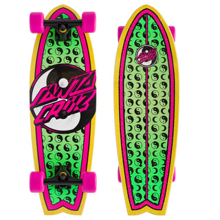 Santa Cruz Skateboard Yin Yang Dot Shark Cruiser 8.8" x 27.7"