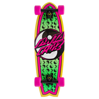 Santa Cruz Skateboard Yin Yang Dot Shark Cruiser 8.8" x 27.7"