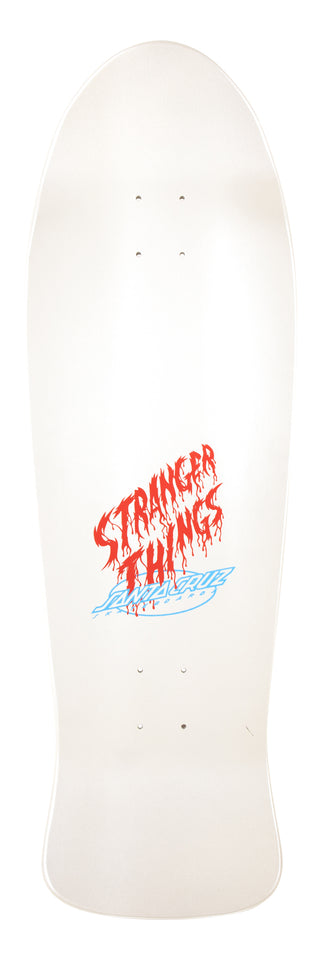 Santa Cruz x Stranger Things Skateboard Deck Meek Slasher Eddie Reveal 10.1" x 31.13"