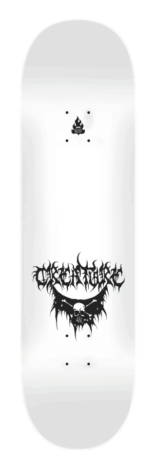 Creature Skateboard Deck Baekkel BLKMTL 8.6" x 32.11"