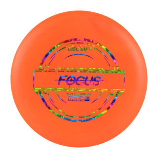 Discraft Disc Golf Putter 3-Pack Putter Line Focus Green,Blue,Orange 170-172g