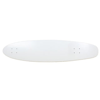 Moose Longboard Deck 9" x 40" Kicktail White