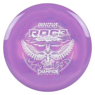 Innova Disc Golf Team Champion Series Joona Heinanen Star Roc3 5/4/0/3 Purple Swirl/White 180 grams