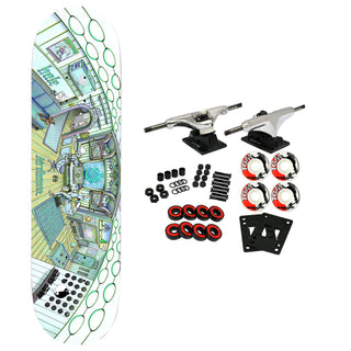 Birdhouse Skateboard Complete Shawn Hale Office 9.0" x 32"