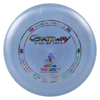 Gateway Disc Golf Evolution Galaxy Wizard Putter 2/3/0/2 Slate/Jellybean 175 grams