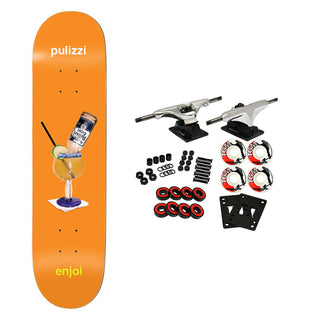 Enjoi Skateboard Complete Pulizzi Coronarita Orange 8.25" x 32.1"