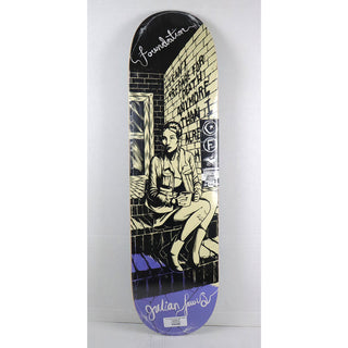 Foundation Skateboard Complete Julian Lewis Kings Crossing 8.25" x 31.63" Independent Satori Upgrade