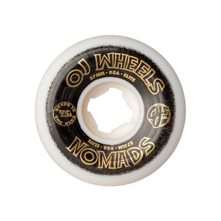 OJ Skateboard Wheels and Independent Bearings Combo 57mm Nomads 95A