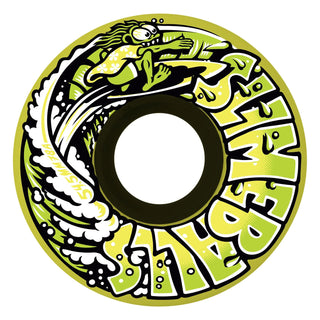 Slime Balls Skateboard Wheels 54.5mm Slime Surfer Mini OG Slime 78A Yellow