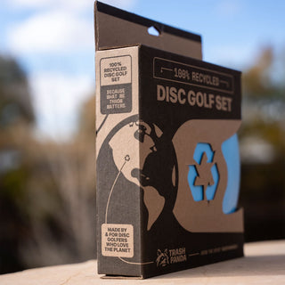 Trash Panda Disc Golf 100% Recycled Disc Golf Set - 3 Discs - Inner Core, Dune, Ozone