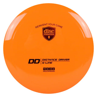 Discmania Disc Golf S-Line DD Distance Driver 11/6/-3/2 Orange/Red 176 grams