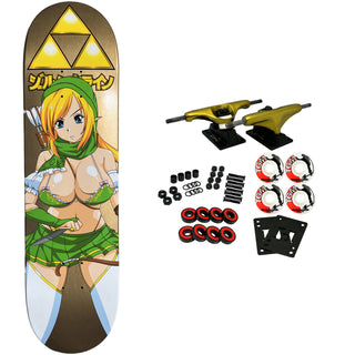 Hook Ups Skateboard Complete Female Link Special Edition 8.25" x 31.75"