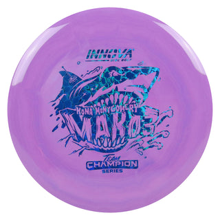 Innova Disc Golf Team Champion Series Kona Montgomery Star Mako3 5/5/0/0 Purple/Blue Scales 180 grams