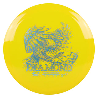 Latitude 64 Disc Golf Gold Diamond Fairway Driver 8/6/-3/1 Yellow/Slate 157 grams
