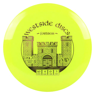 Westside Disc Golf VIP Fortress Fairway Driver 10/4/0/3 Yellow/Gold 171 grams