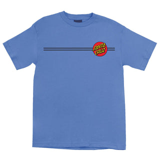 Santa Cruz Skateboards Shirt Classic Dot Carolina Blue