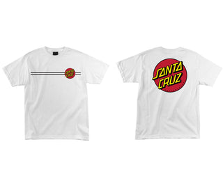 Santa Cruz Shirt Classic Dot White