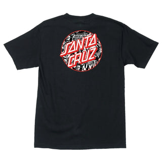 Santa Cruz Shirt Flier Dot Black