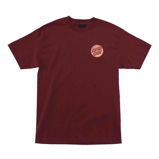 Santa Cruz Shirt Decoder Dot Burgundy