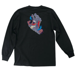 Santa Cruz Longsleeve Strange Hand Black