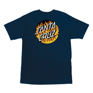 Santa Cruz Shirt Blaze Dot Navy