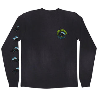 Slime Balls Skateboards Longsleeve Shirt Screwball Baked Black