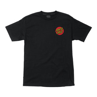 Santa Cruz Skateboards Shirt Meek Slasher Black