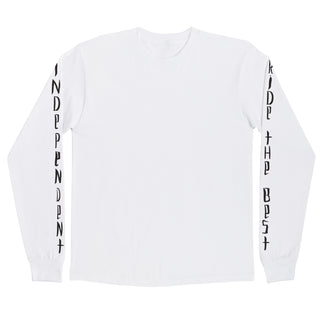 Independent Trucks Longsleeve Shirt Tony Hawk Transmission White
