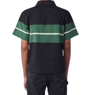 Santa Cruz Skateboards Polo Shirt Craft Oval Dot Black/Forest