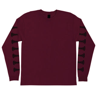 Independent Trucks Longsleeve Shirt Metal Span Maroon
