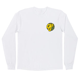 OJ Wheels Longsleeve Shirt Pacifico White