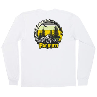 OJ Wheels Longsleeve Shirt Pacifico White