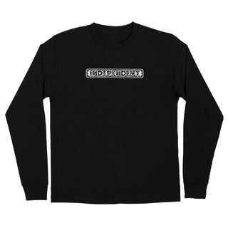 Independent Skateboard Trucks Longsleeve Shirt Husky Revolve Black